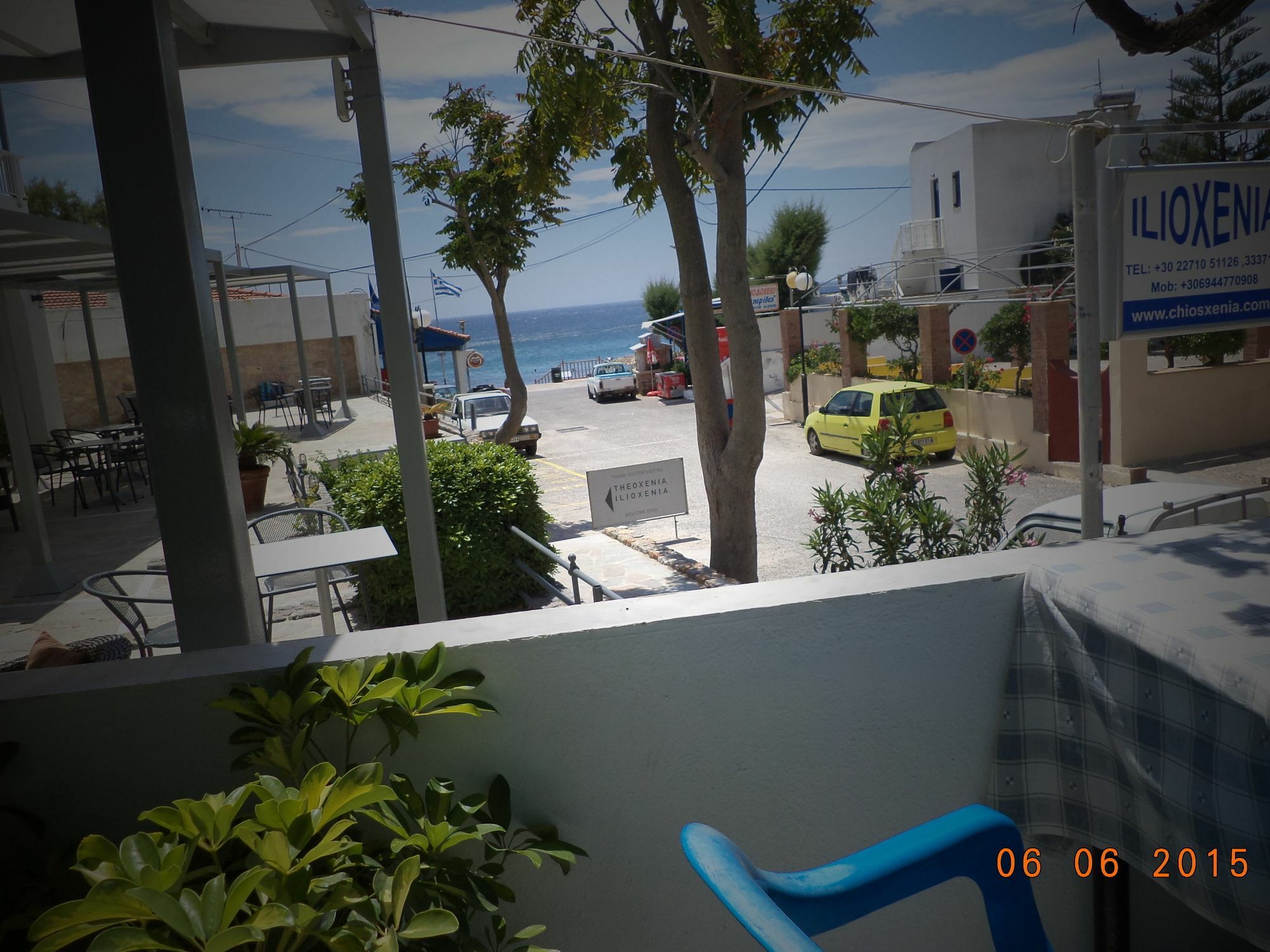 To Kamari Apartment Paralia Agias Foteinis Luaran gambar